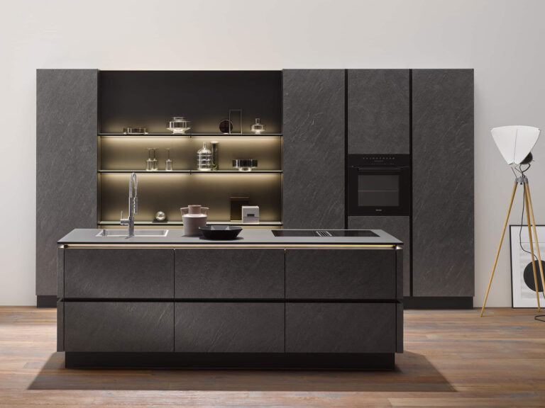AV 7030-GL Black-star AV 2041 natural walnut