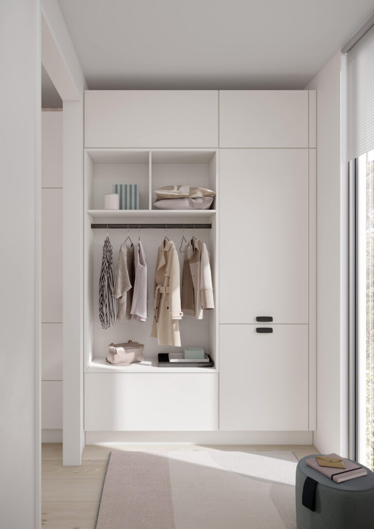 TOP SOFT white wardrobe